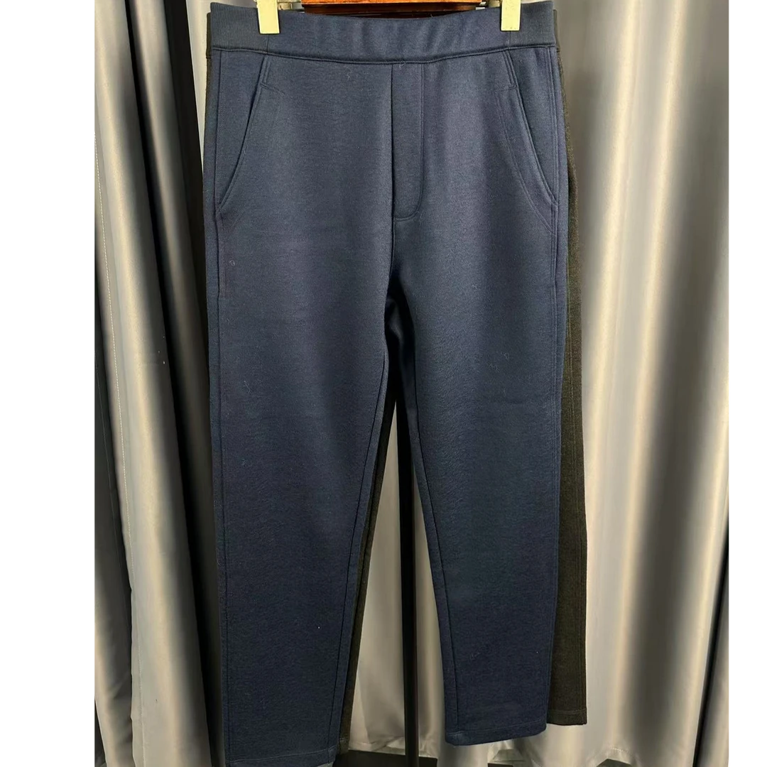 99新 ZEGNA 男士秋冬三色经典商务休闲羊毛裤