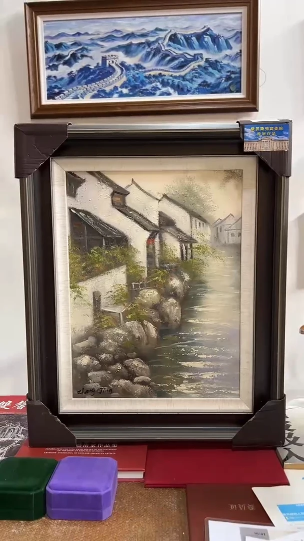 国画张敬油画作品6