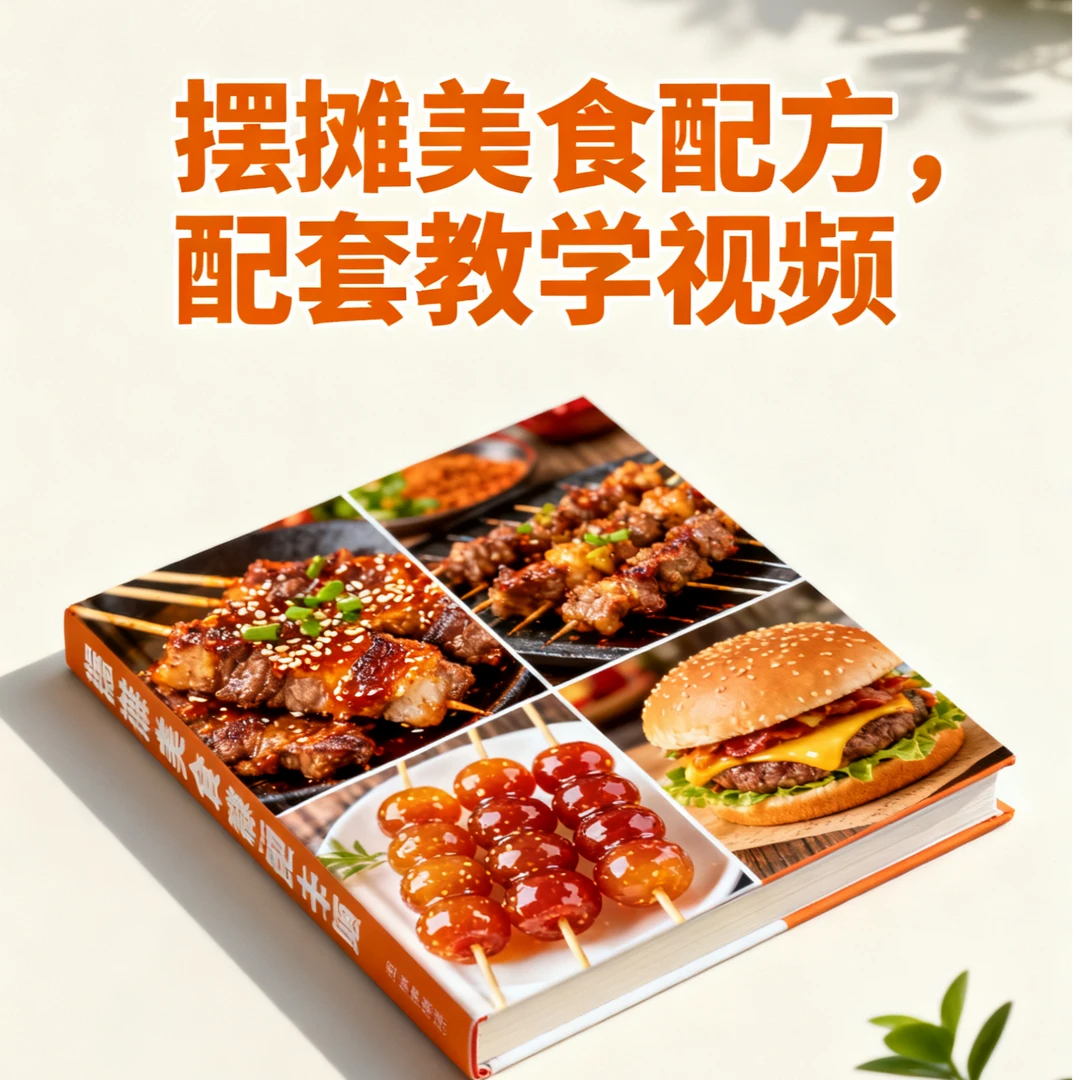 摆摊美食配方配套教学视频