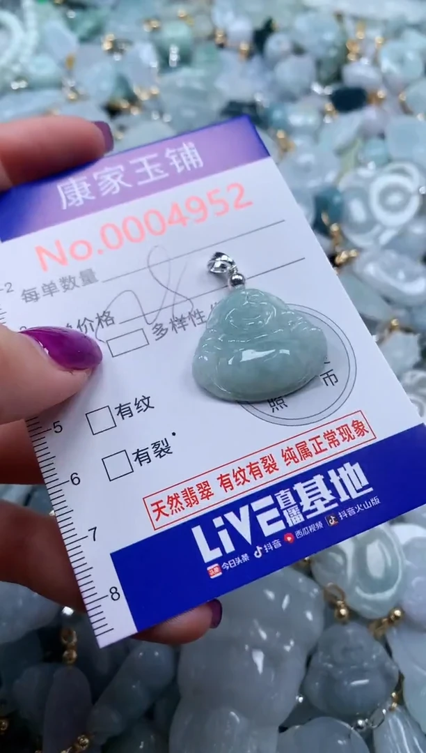 颈饰未镶嵌翡翠4952