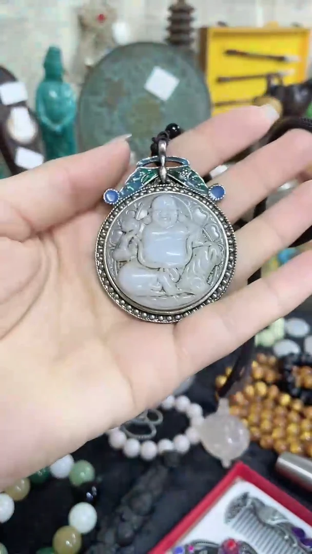 【闪购商品】和田玉颈饰未镶嵌主播推荐主播推荐