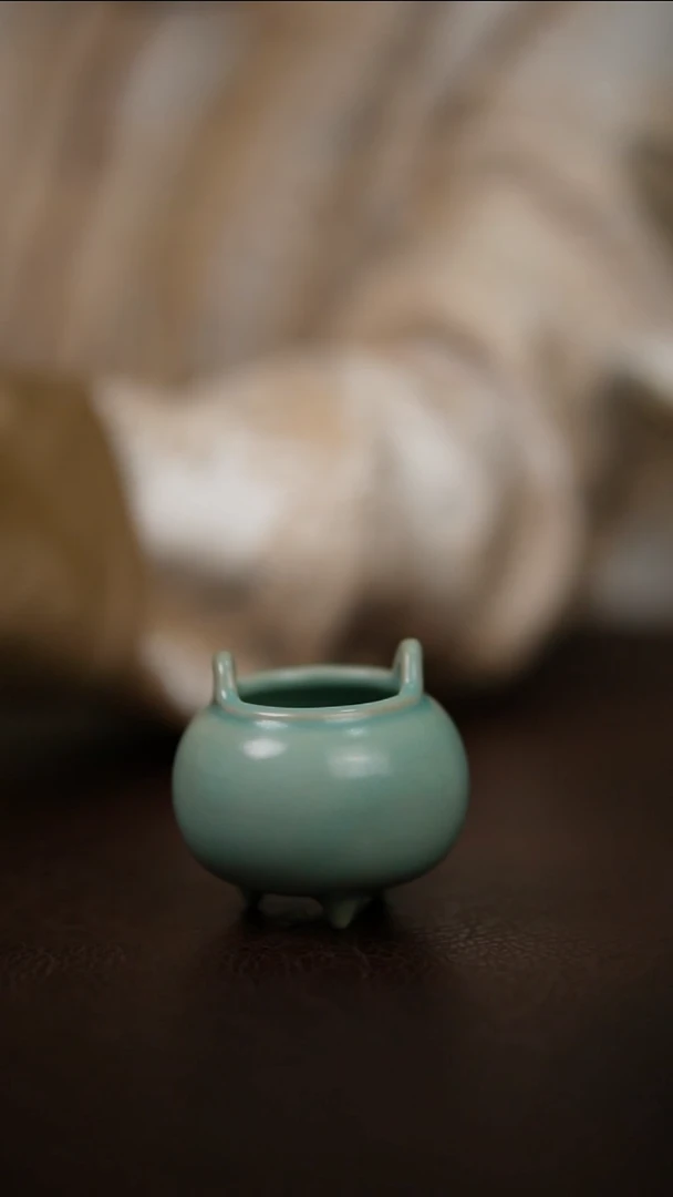 微瑕不完美小胖香炉