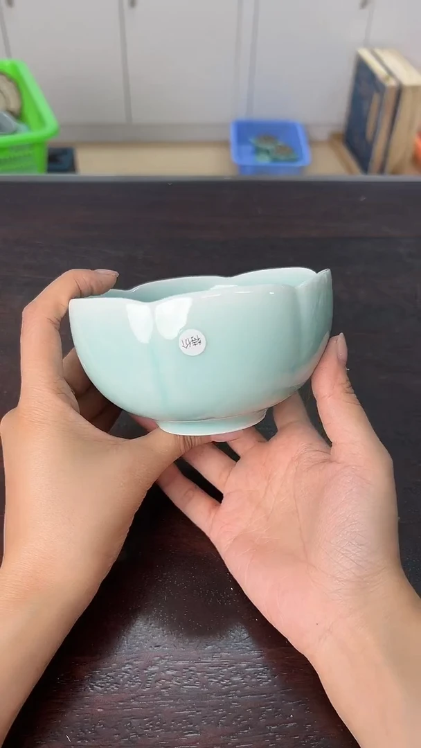 龙泉云间青瓷小米茶器