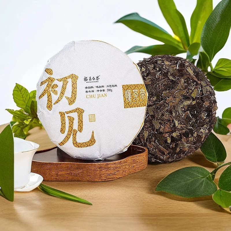 懂茶帝寿眉福鼎白茶老白茶2019花香甘甜醇厚寿眉饼金寿眉老白茶