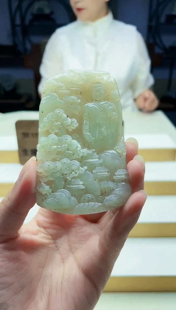 定制翡翠未镶嵌毛货08140321