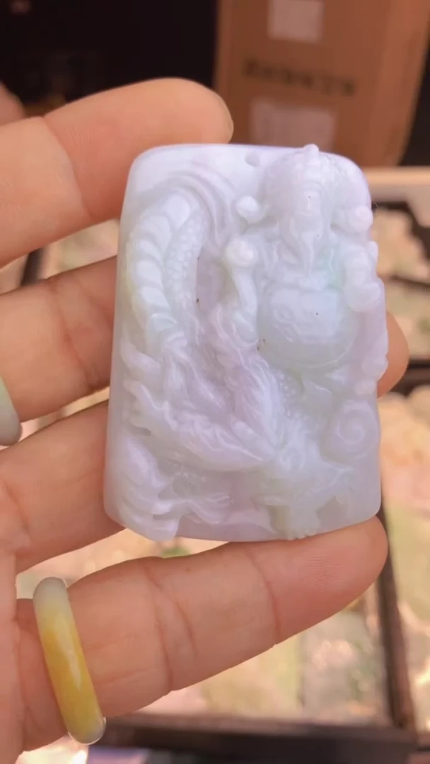吊坠(不含链)未镶嵌翡翠财神爷