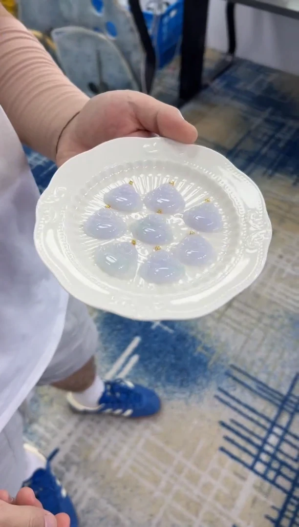 翡翠18K金镶嵌颈饰多样性发一件/4