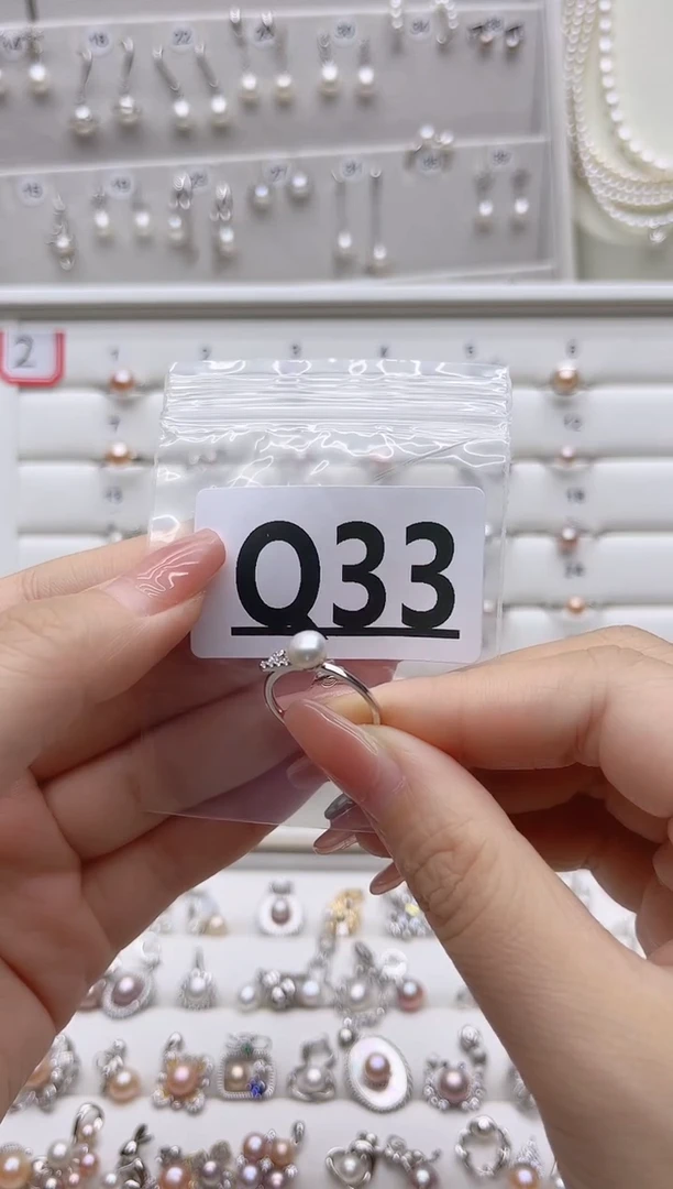 未镶嵌珠宝奇石淡水珍珠东**哥Q33