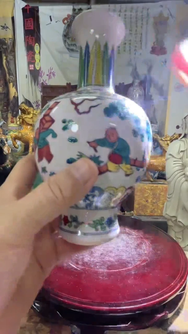 摆件现代陶瓷摆O