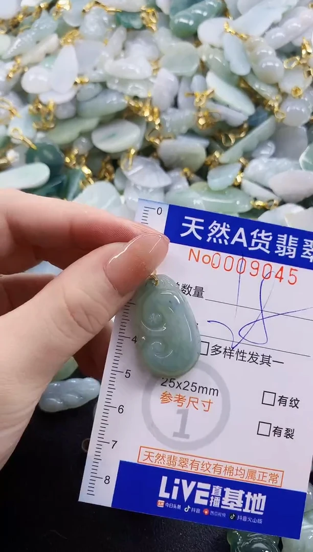 颈饰未镶嵌翡翠天然A货翡翠