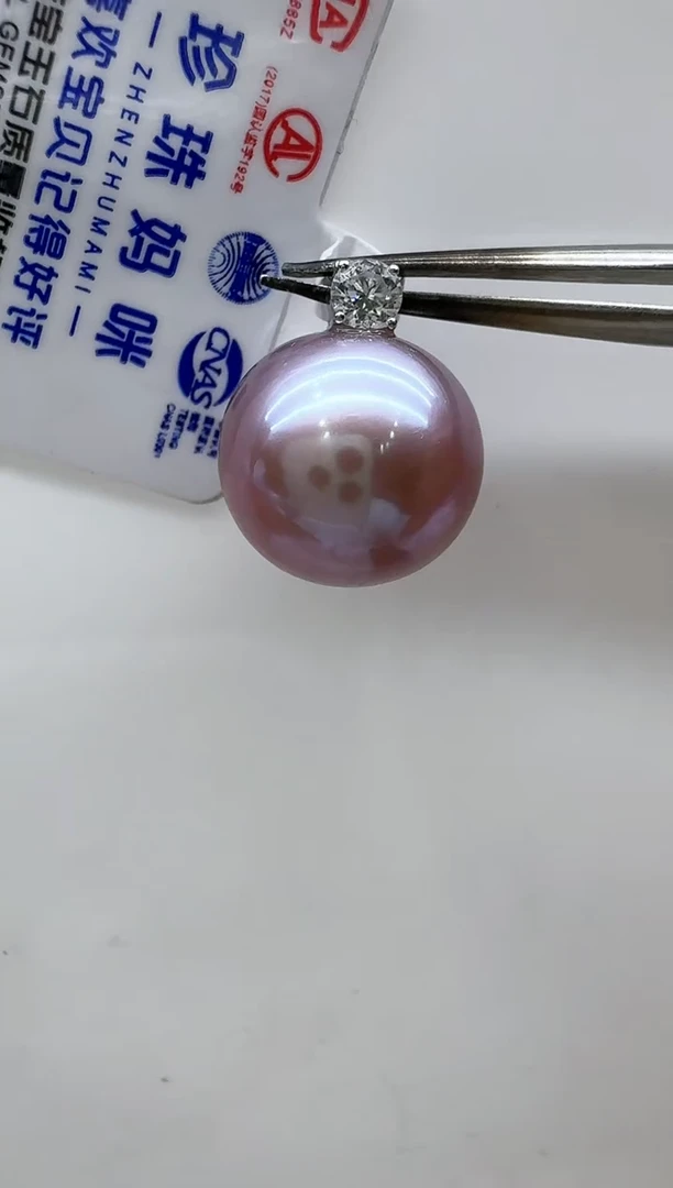 【闪购商品】淡水珍珠颈饰18K金镶嵌清货