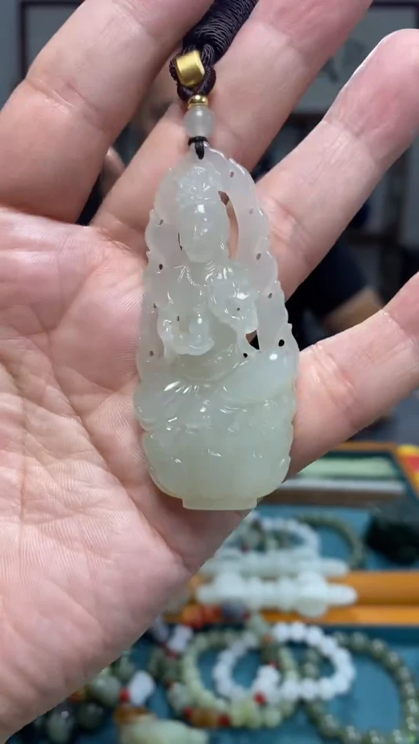 颈饰未镶嵌和田玉88