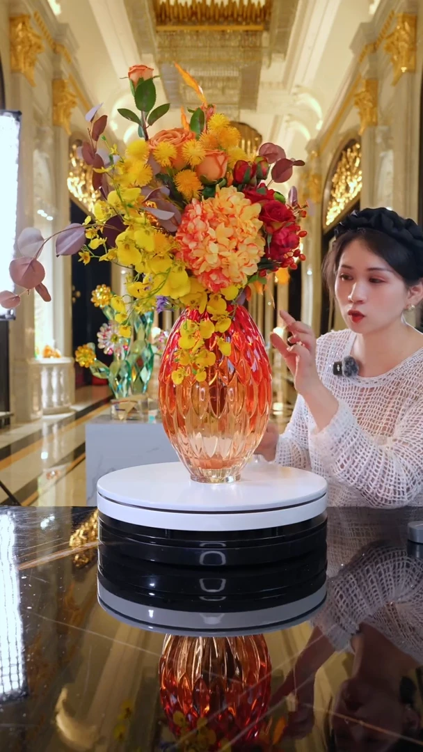摆件AJ1010547羽毛花器