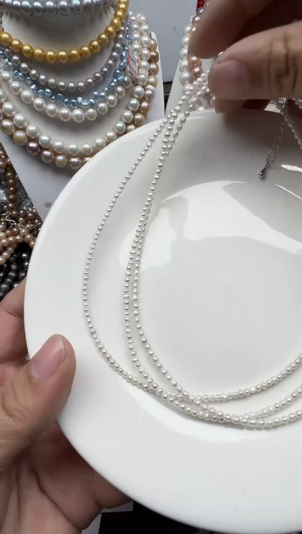 【闪购商品】淡水珍珠颈饰未镶嵌1