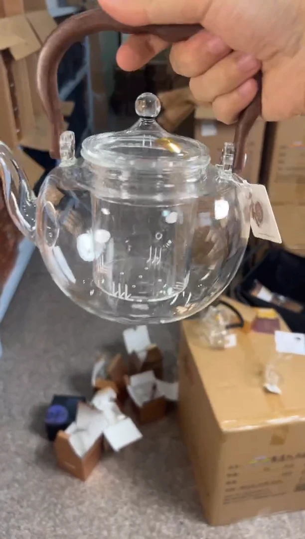 【闪购商品】禾器 木作山雅壶-透明（星空盖纽）