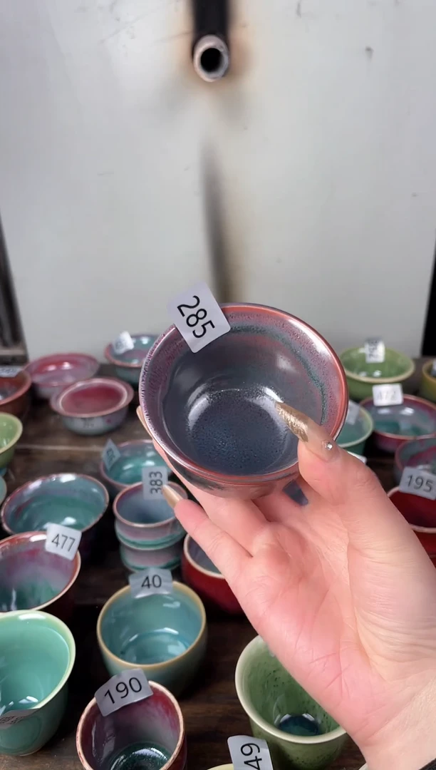 【闪购商品】摆件钧瓷手工茶器窑变