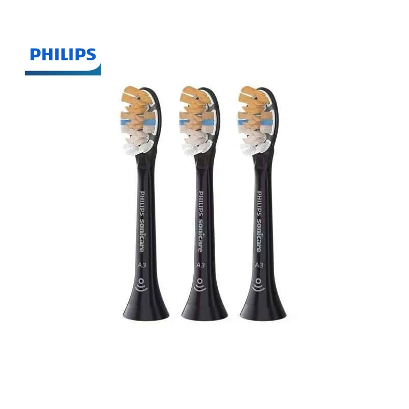 Philips/飞利浦牙刷头 HX9093/96【黑色】A3 原装刷头 多效合一 飞利浦钻石系列通用 HX9996原配刷头