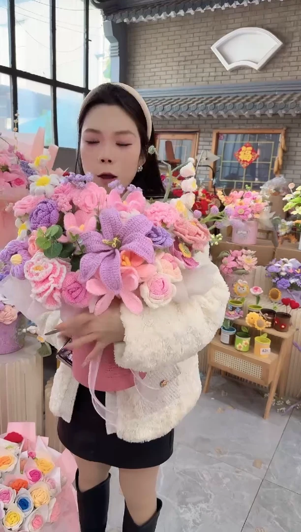 非遗手工定制花束，孤品清仓！