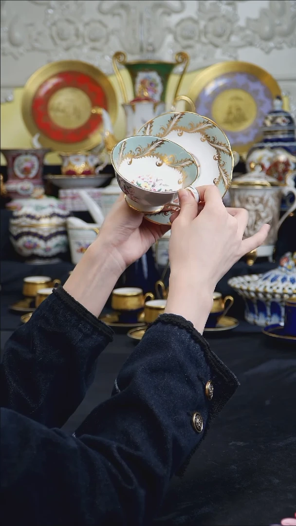 骨瓷婷婷中古器物如图所示56