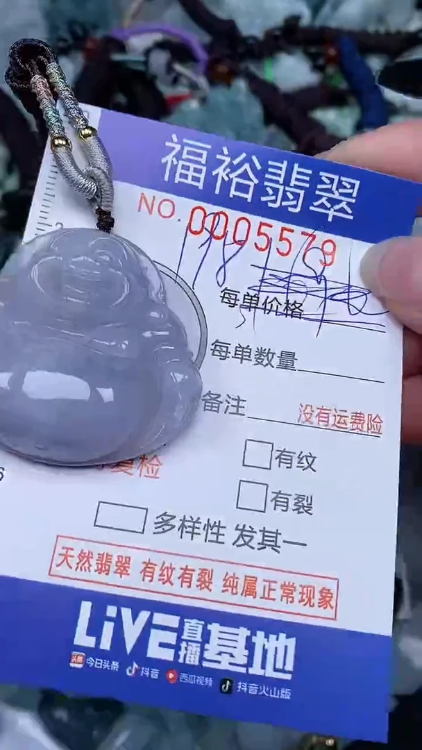 翡翠未镶嵌颈饰...0005579