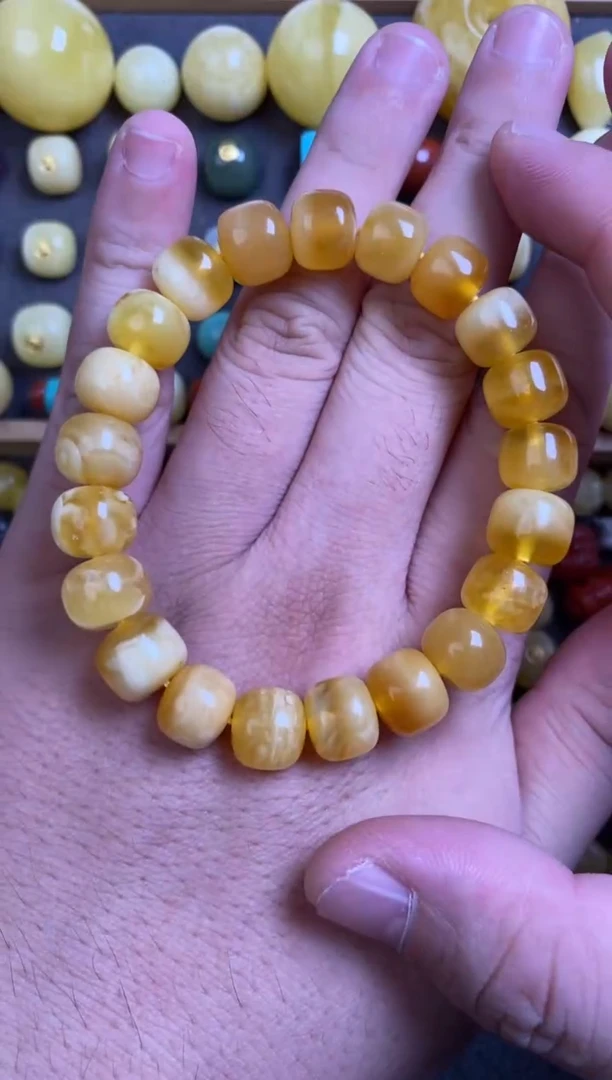 蜜蜡未镶嵌珠宝奇石Ｉ****ㄣ11mm