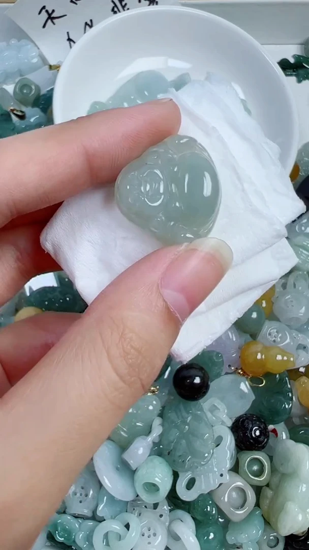 散珠翡翠39号链接,A货翡翠