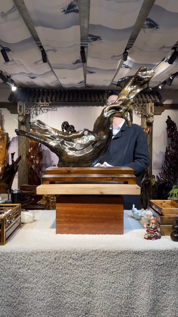 【闪购商品】金丝楠金丝楠小叶桢楠摆件77-87-23