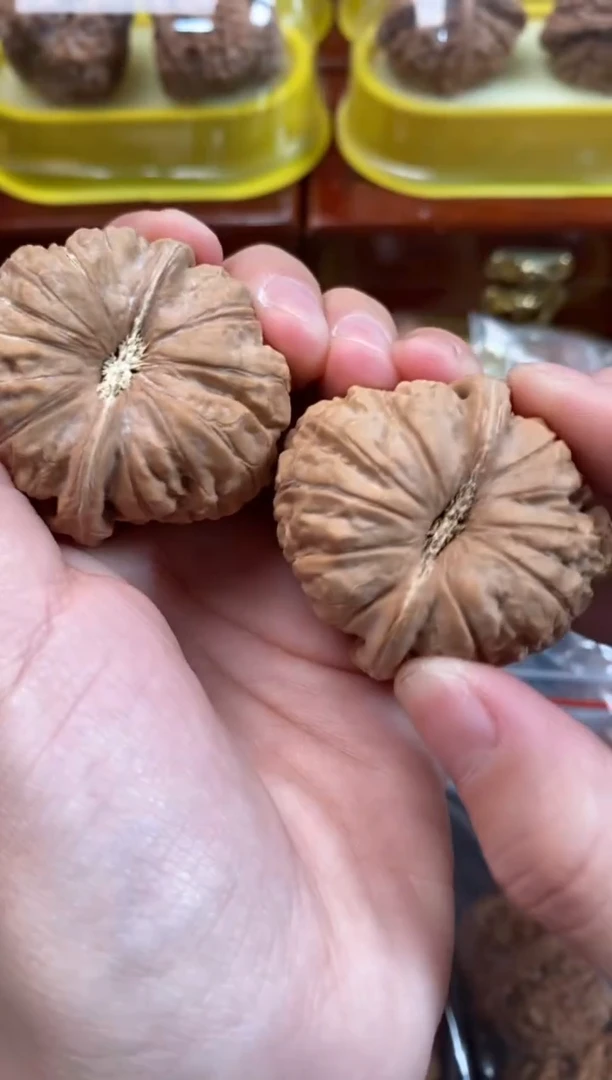 把件文玩核桃南瓜墩40尺s519