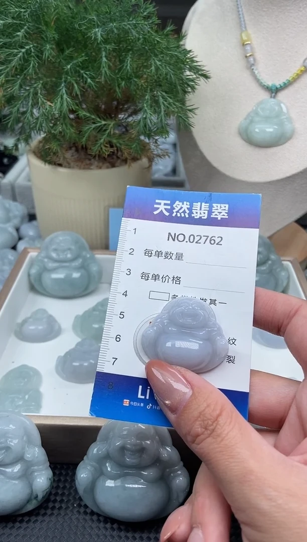 颈饰未镶嵌翡翠纯天然A货翡翠2762