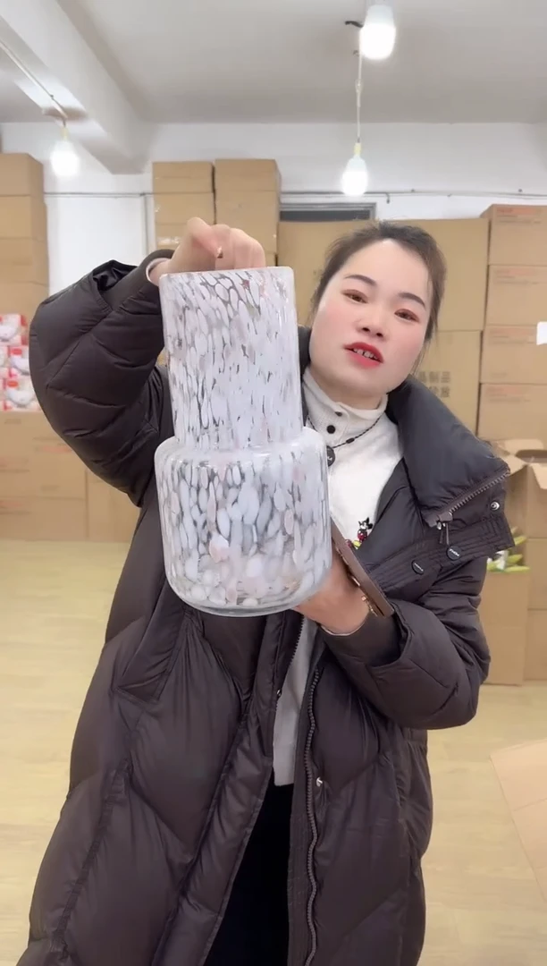 【闪购商品】无铅玻璃迪喜花器-u-早9