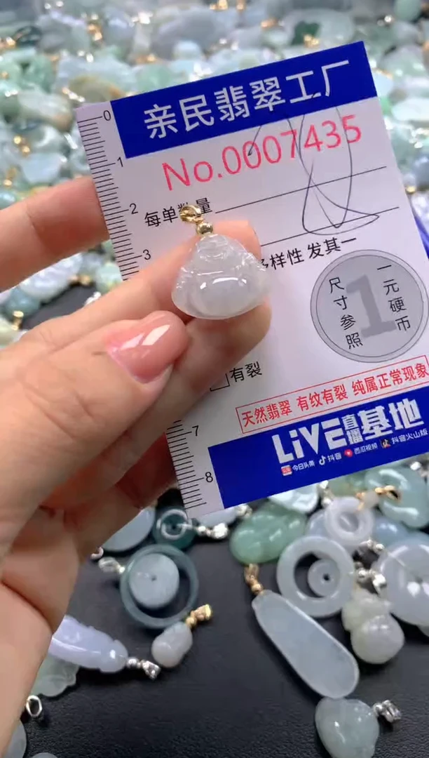 颈饰未镶嵌翡翠7435