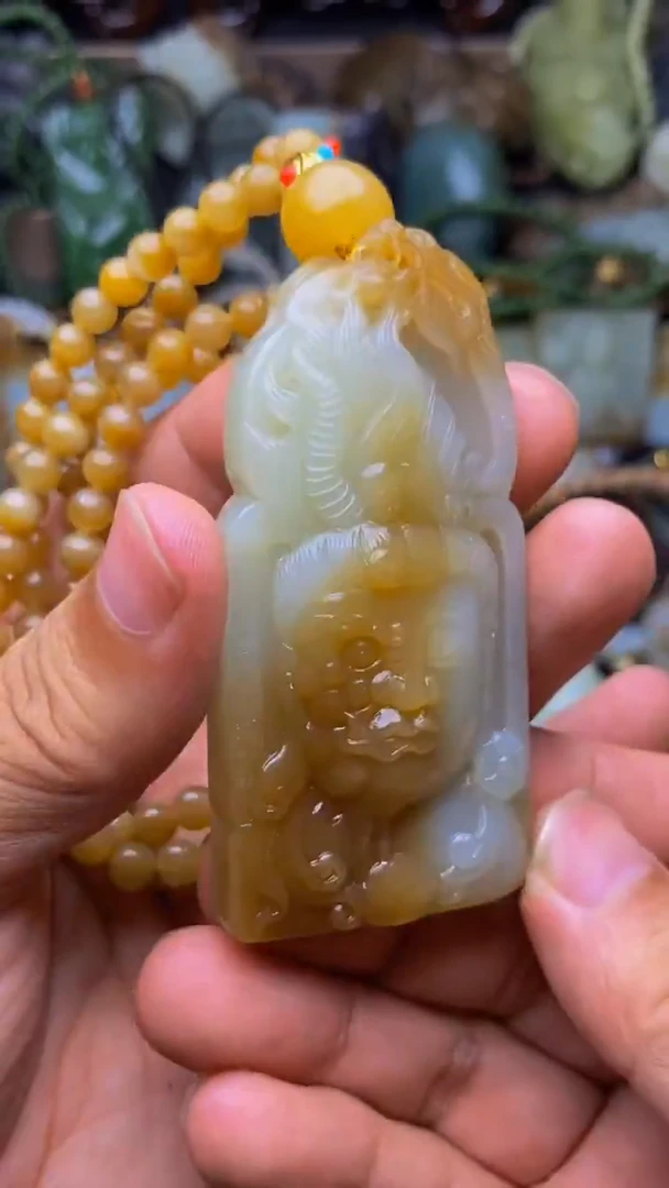 未镶嵌和田玉挂件1