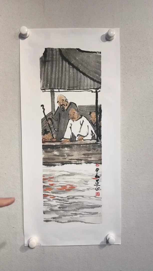 【闪购商品】国画绘画作品-1.5平尺