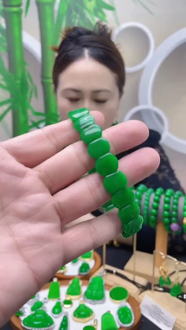 未镶嵌手链翡翠C158