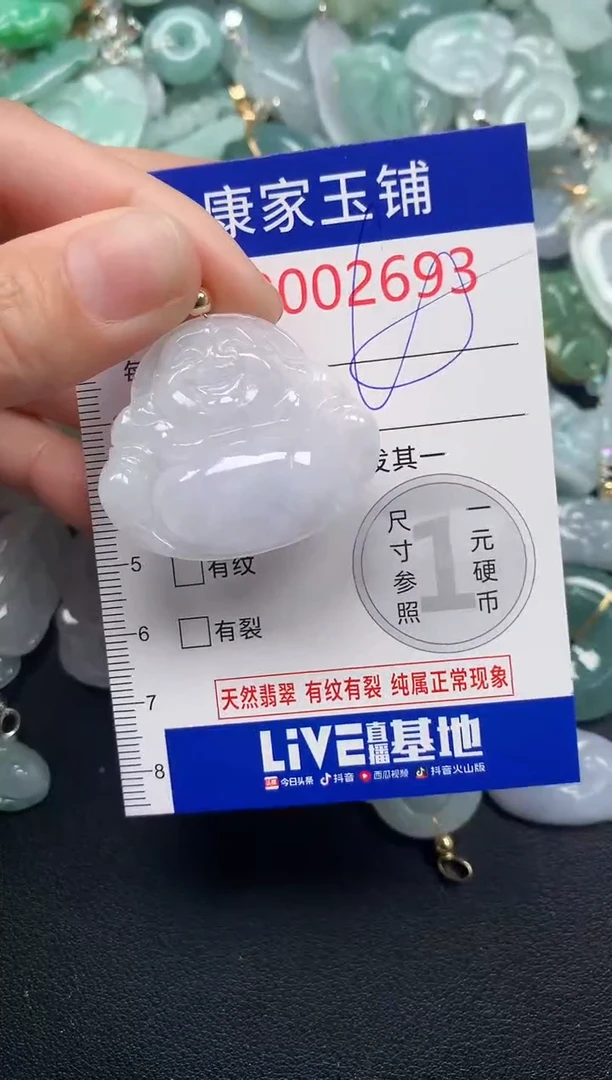 吊坠(不含链)未镶嵌翡翠2693