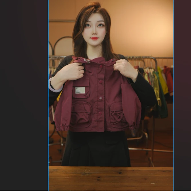 2026原创设计款儿童男女款潮牌冲锋衣26001