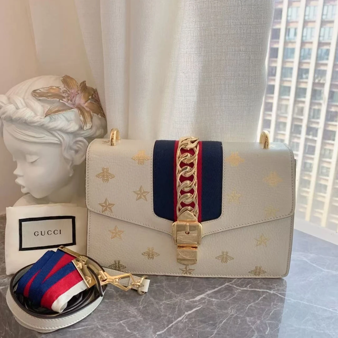 95新 GUCCI/古驰 安洁利严选单肩包/0018049