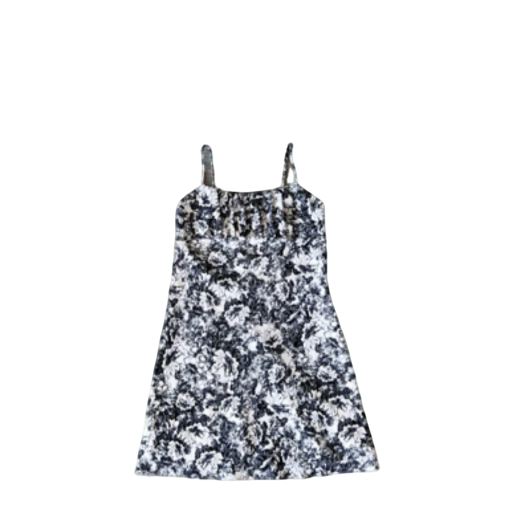 whoskongxx· 【干洗】进口面料·美妙绝伦图腾水墨画吊带连衣裙