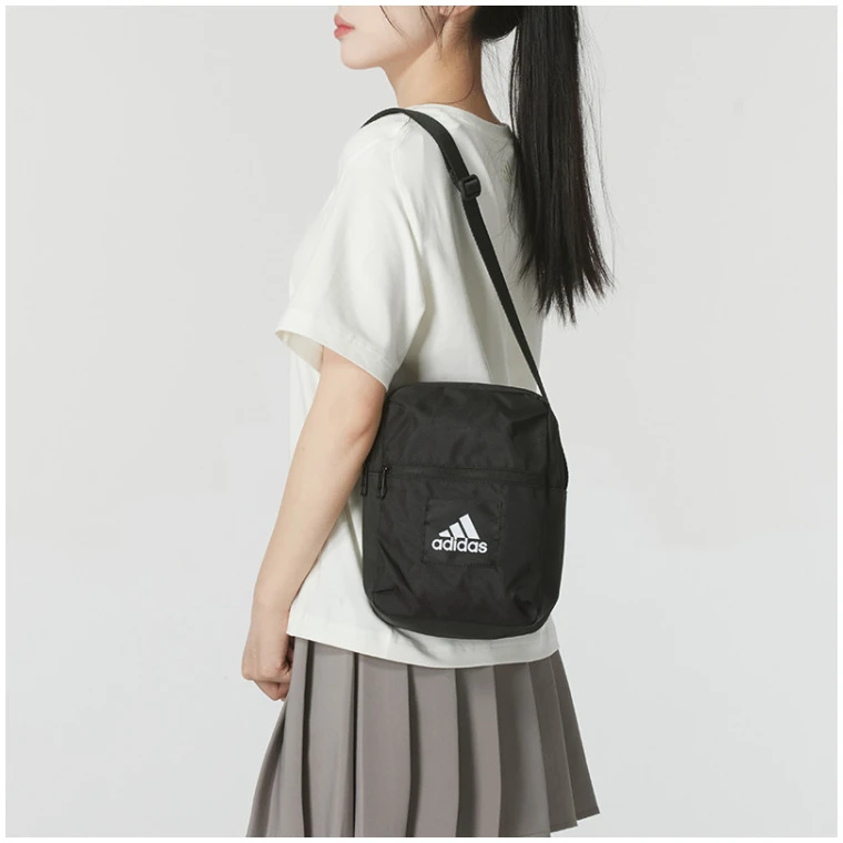 adidas/阿迪达斯单肩包男女运动小背包休闲拎包户外大容量斜挎包