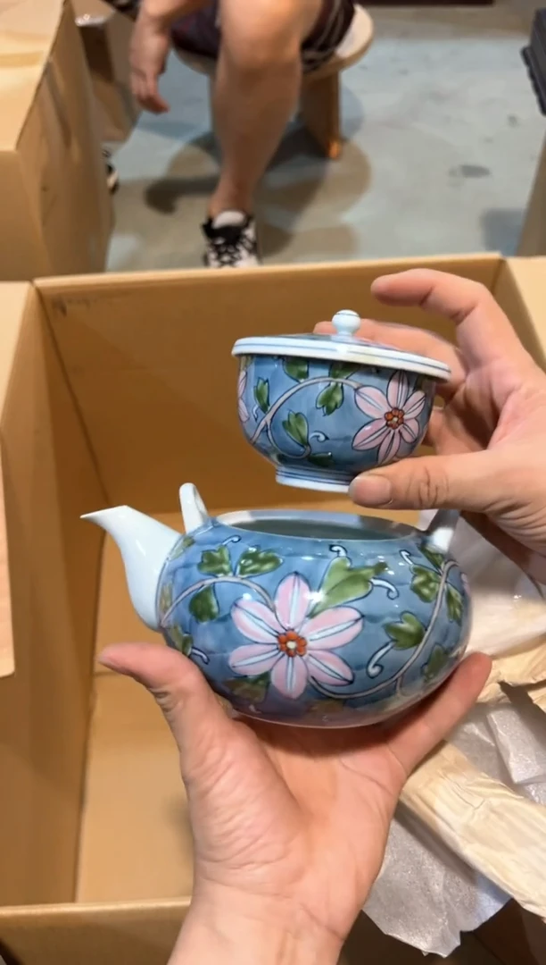 C0580中古瓷器 茶器周边/1套