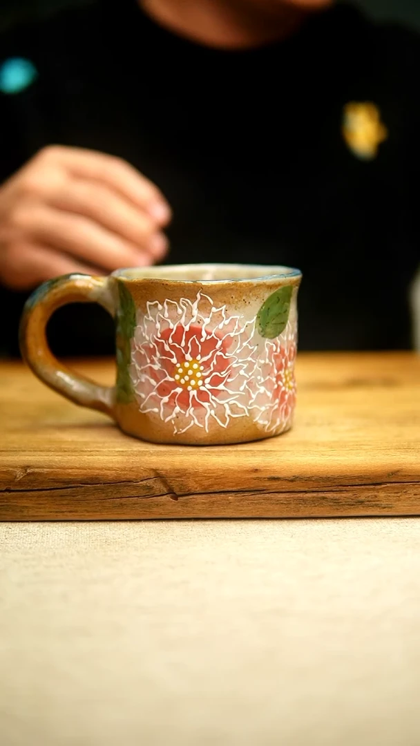 @@陶园瓷舍@@纯手工手绘@高温釉下彩