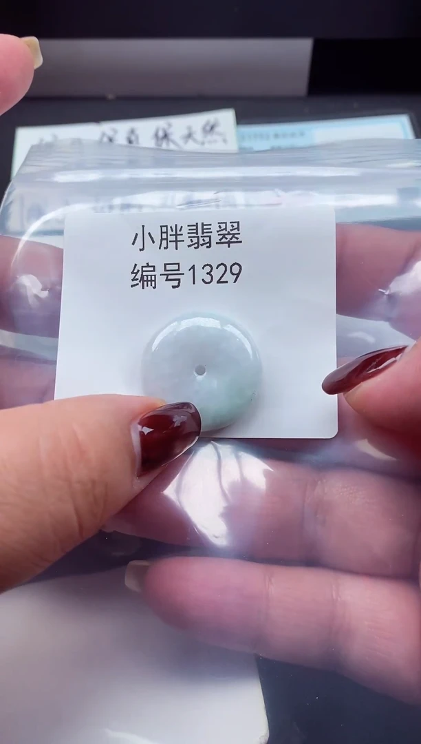 颈饰未镶嵌翡翠缅甸天然A货翡翠1329