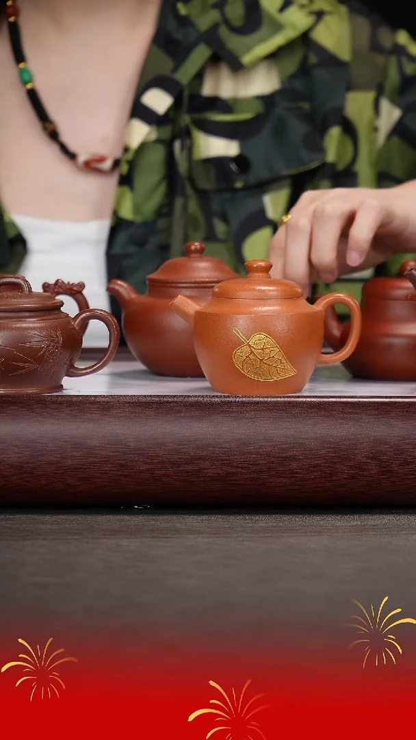 茶壶紫砂自家随机壶