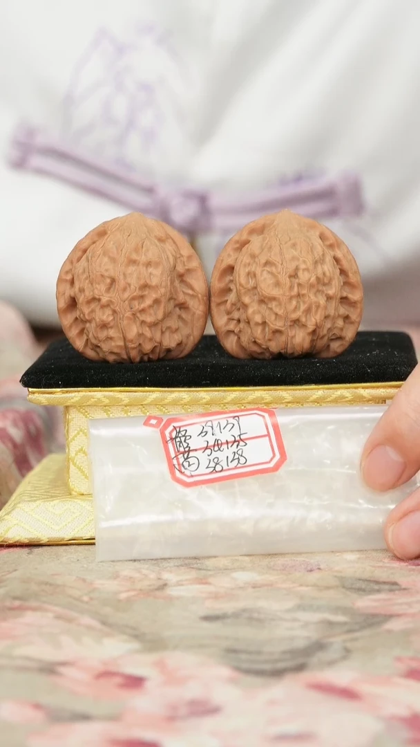 把件文玩核桃非嫁接将军帽