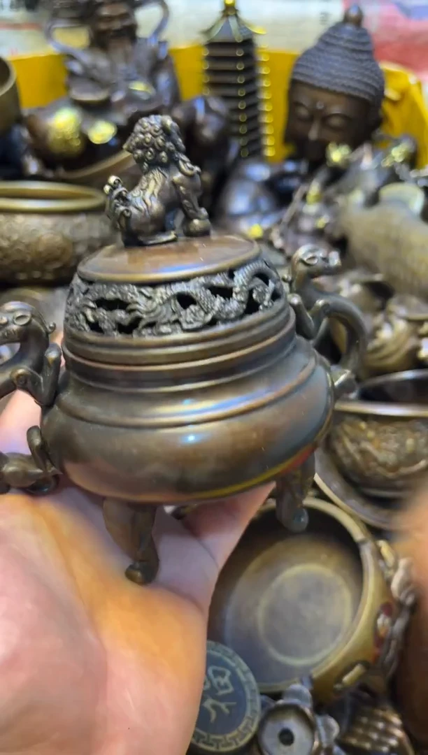 精美铜器，点击下单