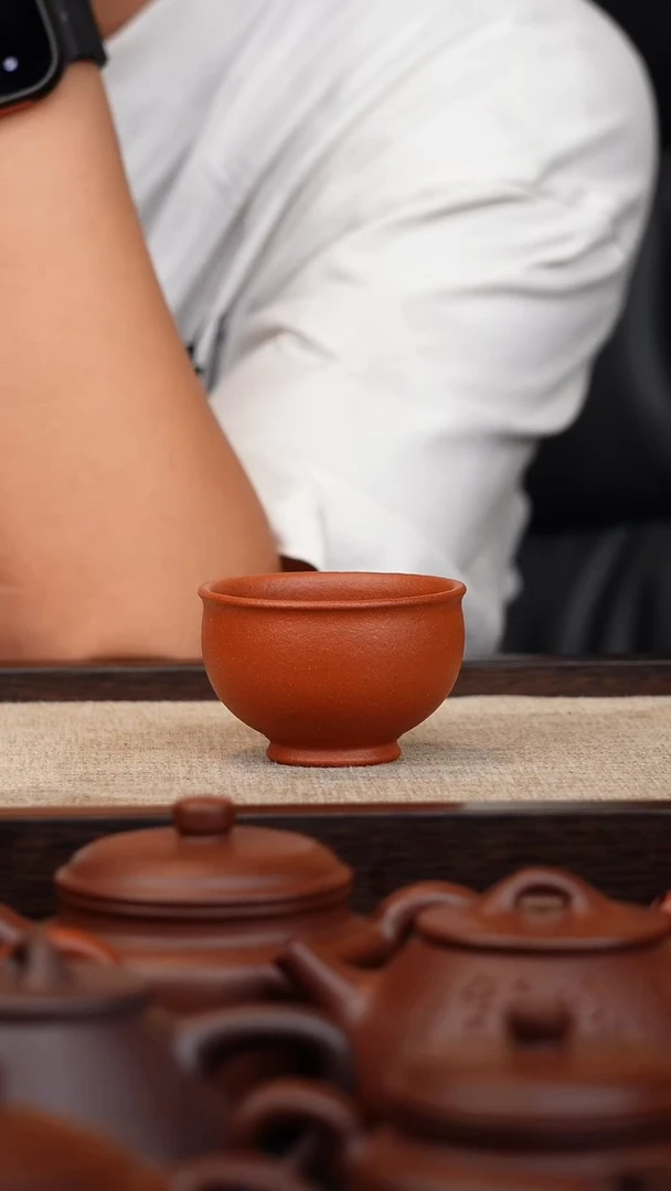 茶壶紫砂杯子红降坡99红