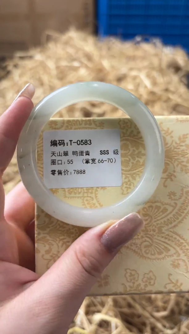 未镶嵌手镯石英质玉T-0583