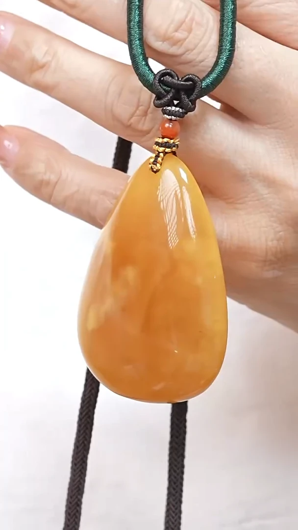 蜜蜡颈饰未镶嵌7727天然蜜蜡珠宝奇石全部保真
