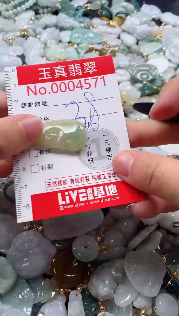 吊坠(不含链)未镶嵌翡翠4571