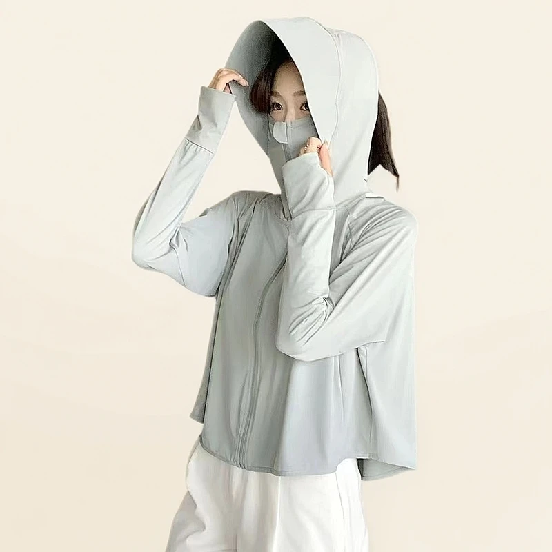 【小妹轻奢女装】欧版时尚百搭户外运动休闲女士防晒衣短外套23108